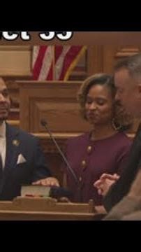 Dr Jaha Howard Sworn In as Georgia State Senator