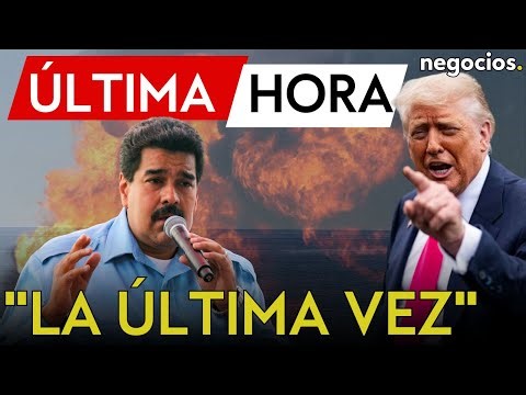 ÚLTIMA HORA | “Será la última vez”: Trump amenaza a Maduro con acción militar desde el mar