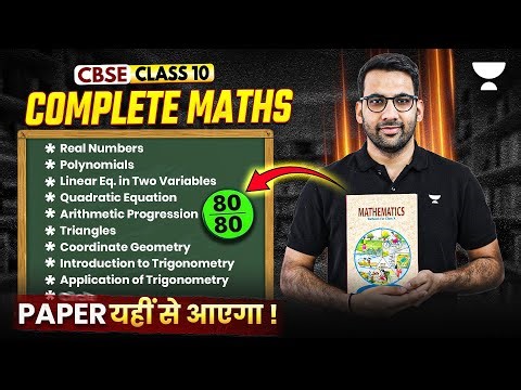 Class 10 Maths Complete Preparation 2026 ✅ All Chapters, Important Concepts & PYQs | Mandeep Sir