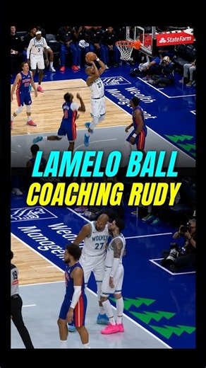 LaMelo was NOT FEELING Rudys ATTEMPT😭