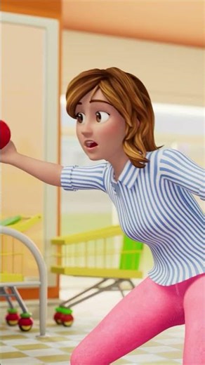 Shopping with JJ and Mom! 🍎🍌 Grocery Store Fun! | 🍉 CoComelon - JJ's Baby Songs 🎶