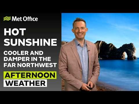 24/05/2026 - Clear skies for most - Afternoon Weather Forecast UK – Met Office Weather