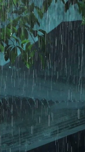 Goodbye Insomnia (NO ADS) 🌧️ Heavy Rain & Rolling Thunder on Tin Roof All Night