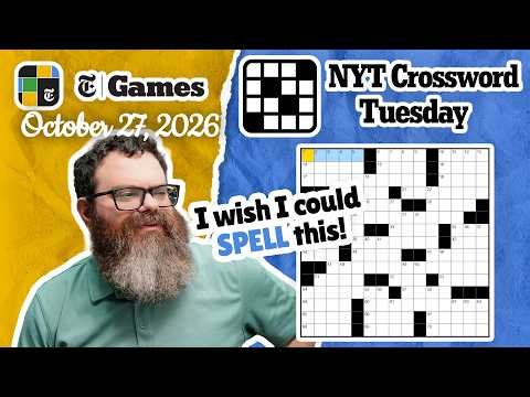 Learning Crossword Week 124 | NYT Crossword Tuesday October 27, 2026