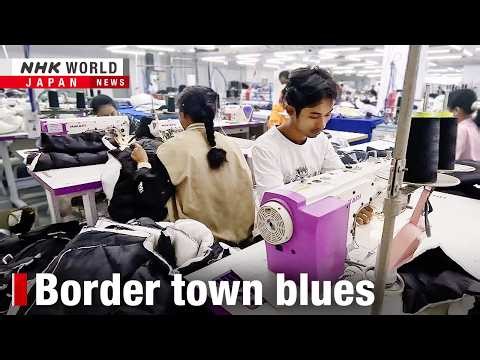 Myanmar nationals flee across Chinese borderーNHK WORLD-JAPAN NEWS