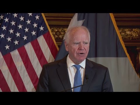 Walz drops out of Minnesota governor's race [FULL SPEECH]