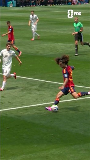A beautiful team goal from Spain to take a 1-0 lead 🇪🇸