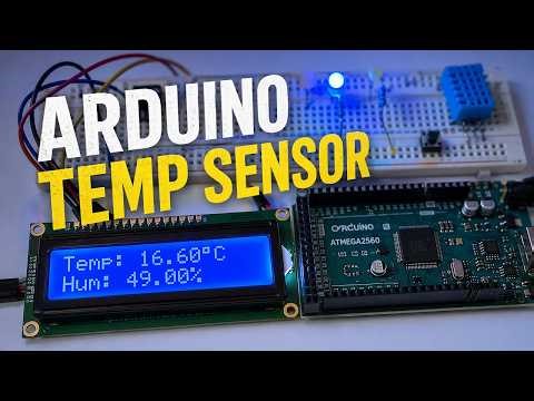 DHT11 temperature and humidity sensor using arduino with lcd display
