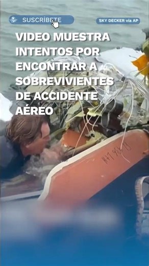 Así intentaron rescatistas encontrar y auxiliar a accidentados de avionazo en Galvestone #shorts