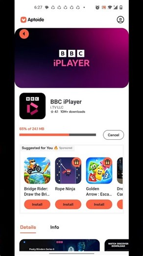 Downloading BBC iPlayer