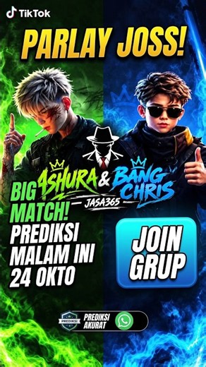 BOCORAN MIX PARLAY JITU MALAM INI | Prediksi Bola Akurat & Jadwal Lengkap 24 Oktober 2026