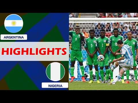 🔴 Argentina vs Nigeria | Genius explodes | The world bows down