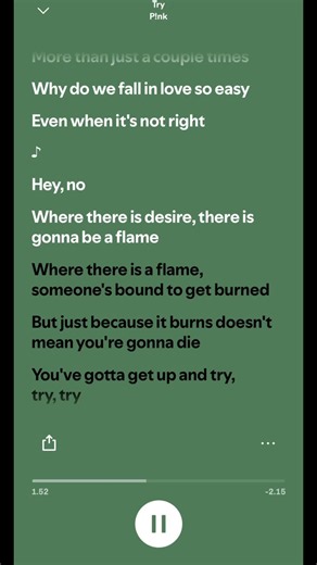Pink - Try Lyrics | Full Song Lyrics