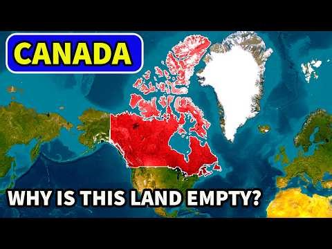 Why 90% of Canadians Live Just Above the U.S. Border