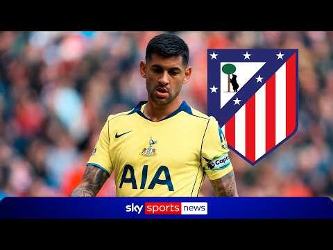 Atletico Madrid are in talks with Spurs for their captain Cristian Romero