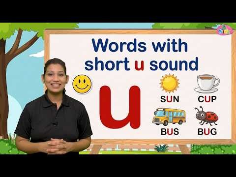 Learn U Sound Words for Kids | ABC Phonics | @Anikidz