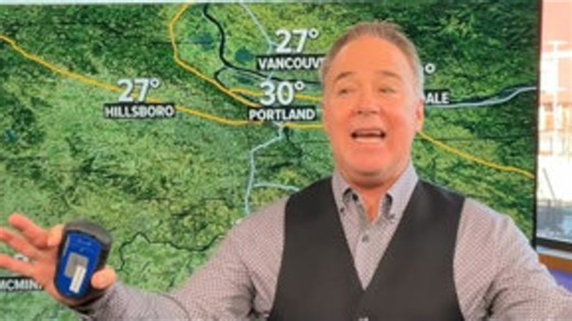 Portland has reported its coldest temperature of the season so far. KGW meteorologist Rod Hill looks ahead to the New Year's Eve forecast. | KGW-TV