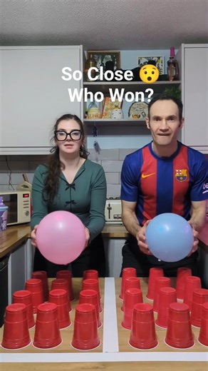 Competitive Fast Cups Stacking Race! 😃 #challenge #fun #gameplay #family #shorts
