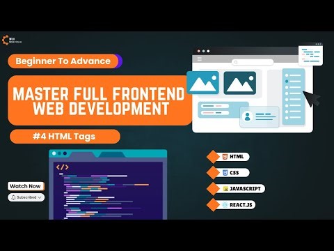 HTML Basics Tutorial 🚀 | Div Tag, Sub & Sup, Anchor Tag Explained 😊