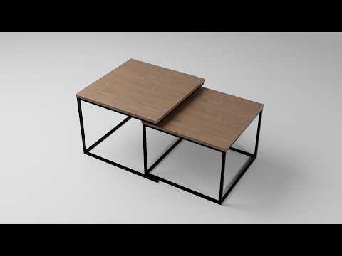 Coffee table - Lowpoly 3d Asset