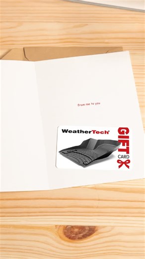WeatherTech Official on Instagram: "Put those gift cards to good use🛍️😎 #weathertech #giftcards #auto #home #pet"