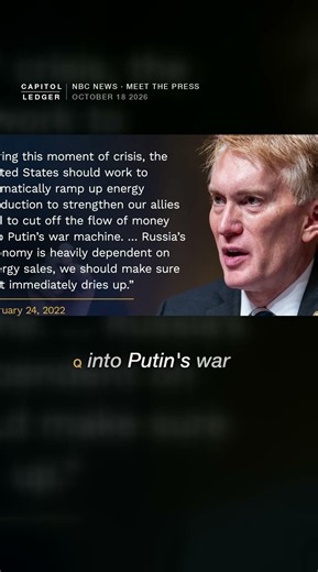 Lankford's 2022 words read back: is money flowing to Putin's war?