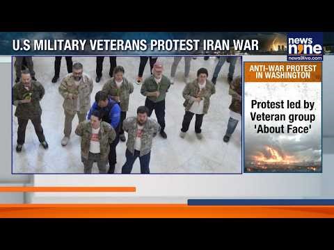 US Veterans Protest Iran Conflict, Over 60 Detained As Ceasefire Nears End | News9