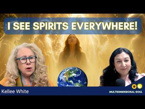 I SEE Spirits Everywhere! Spiritual Medium REVEALS | Kellee White