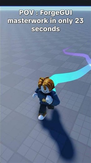 ForgeGUI is so fireee!! #roblox #robloxdev #robloxshorts