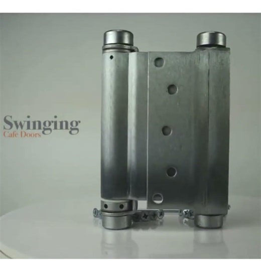 6" x 4.5" Double Action Spring Hinge | Commercial Grade Swinging Door Hinge | Swinging Cafe Doors