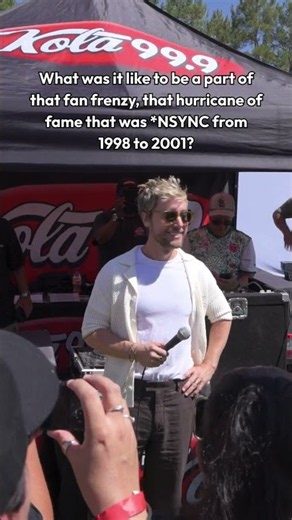 Lance Bass on Fan Frenzy with *NSYNC