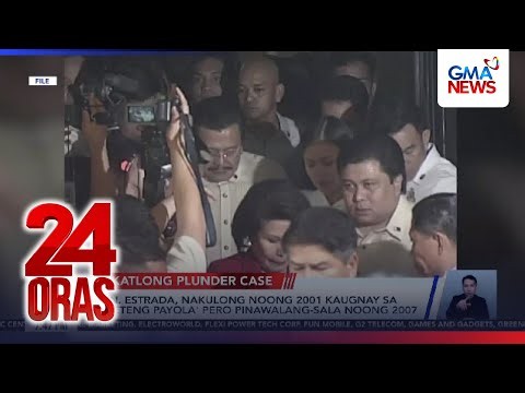 Sen. Estrada, nahaharap muli sa plunder dahil sa pag-kickback umano sa DPWH projects | 24 Oras