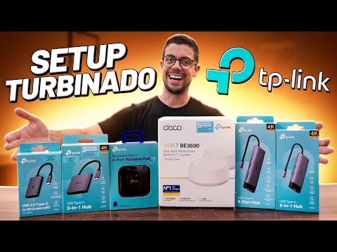 TRANSFORMEI MEU SETUP COM OS NOVOS PRODUTOS DA TP-LINK!