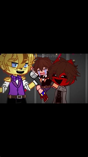 DOUBLE TROUBLE MEME // FT: Golden Duo // Gacha Club // FNaF
