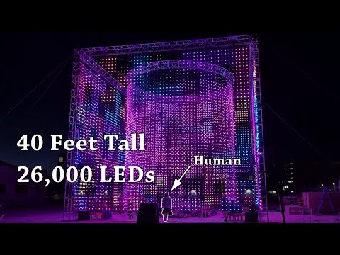 Burning Man Art: Engineering a 26,000 Pixel LED Cube