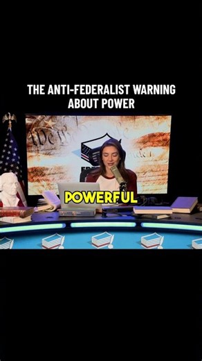 The Anti-Federalist Warning About Power #interview
