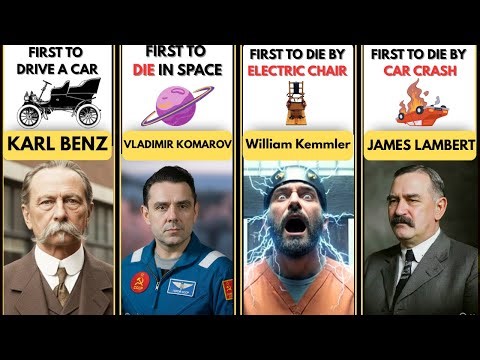 The First Person to Ever Experience These Historic Moments