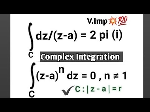 Complex Integration✔ Important Questions🙌 #complexintegration