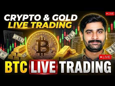 Btc Live Trading & Gold Live Trading | crypto live trading & xauusd Live Trading #btc #live #Gold