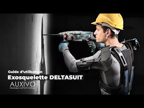 Exosquelette DeltaSuit AUXIVO - Guide d’utilisation complet : mise en place, réglages et conseils