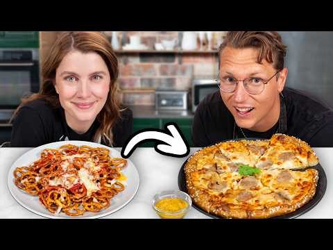We Made Vic Michaelis’ Pretzel Pizza BUT BETTER