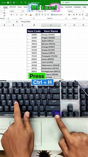 Remove Numbers Inside Brackets from Excel Cells Using One Keyboard Shortcut #ExcelTips #keyboard
