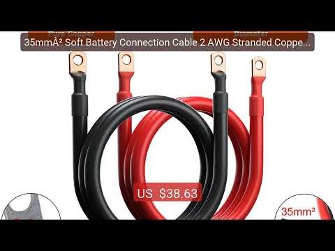 35mmÂ² Soft Battery Connection Cable 2 AWG Stranded Copper ... — Top Pick 2026 | Unbeatable Price!