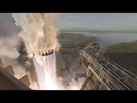 [4K Slow Mo] SpaceX Starship Flight 14 Launch