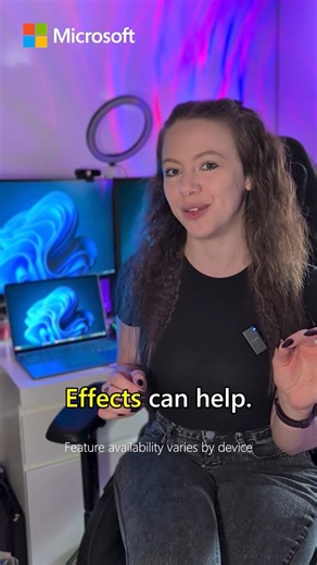 Make Video Calls Work Around YOU With Windows Studio Effects! 🎥