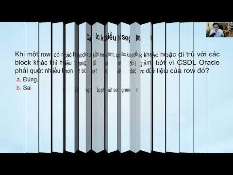 Buổi 06- 08.Quản trị không gian lưu trữ (Space) | Trần Văn Bình Oracle Database Master