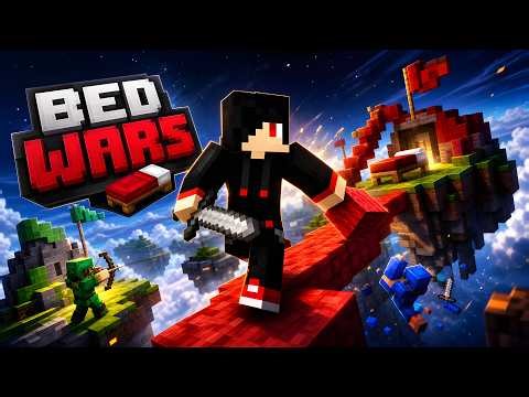 🔴 MINECRAFT BEDWARS LIVE , JOIN UP | Insane PvP, Clutches & Epic Wins 🛏️⚔️ | Parv Solanki |