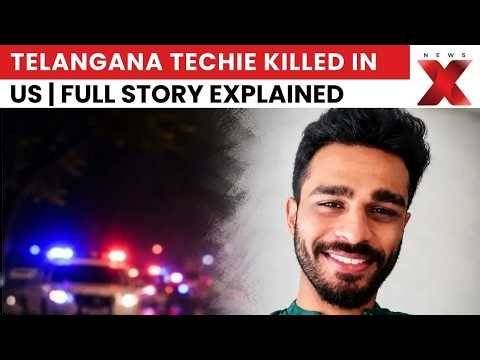Telangana Techie Shot Dead In Philadelphia: Here’s Everything Known So Far | NewsX