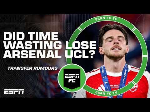 'ARSENAL CHOSE TO DO IT!’ | Did time wasting lose Arsenal the Champions League final? 🤔 | ESPN FC
