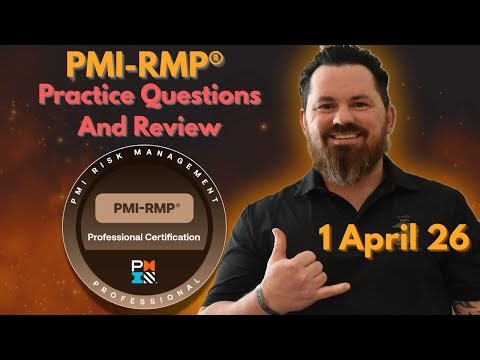 Live PMI-RMP® Exam Prep Questions and Review